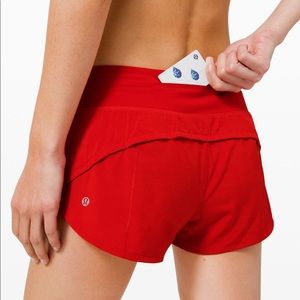 Lu Lu Lemon Speed Up Low-Rise Lined Short 2.5”